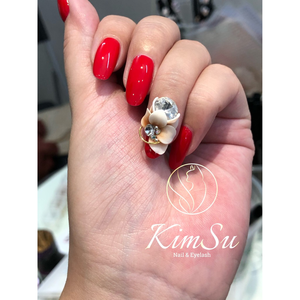 Phụ kiện nail- hoa bột- mai nửa
