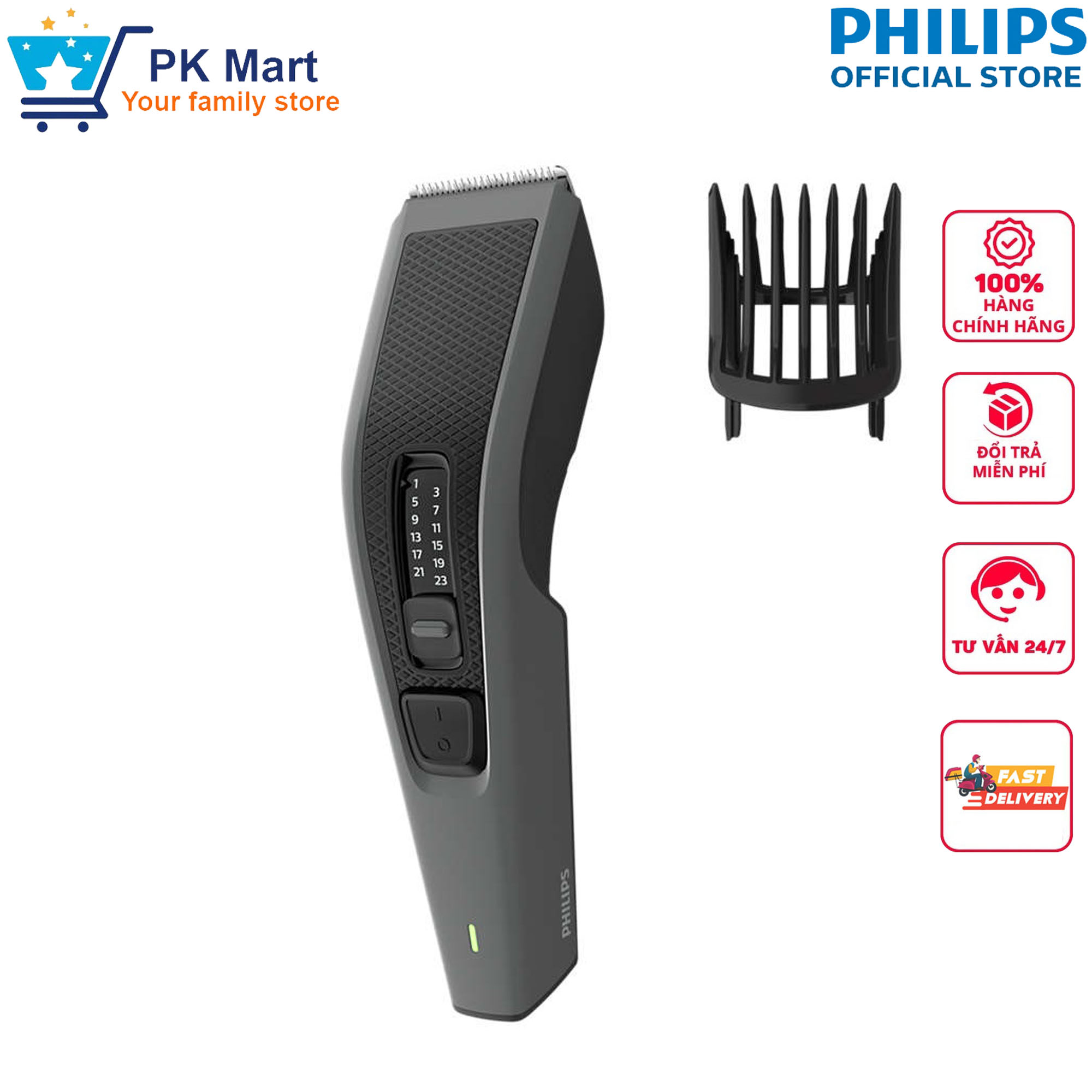 Tông đơ cắt tóc philips hc3520