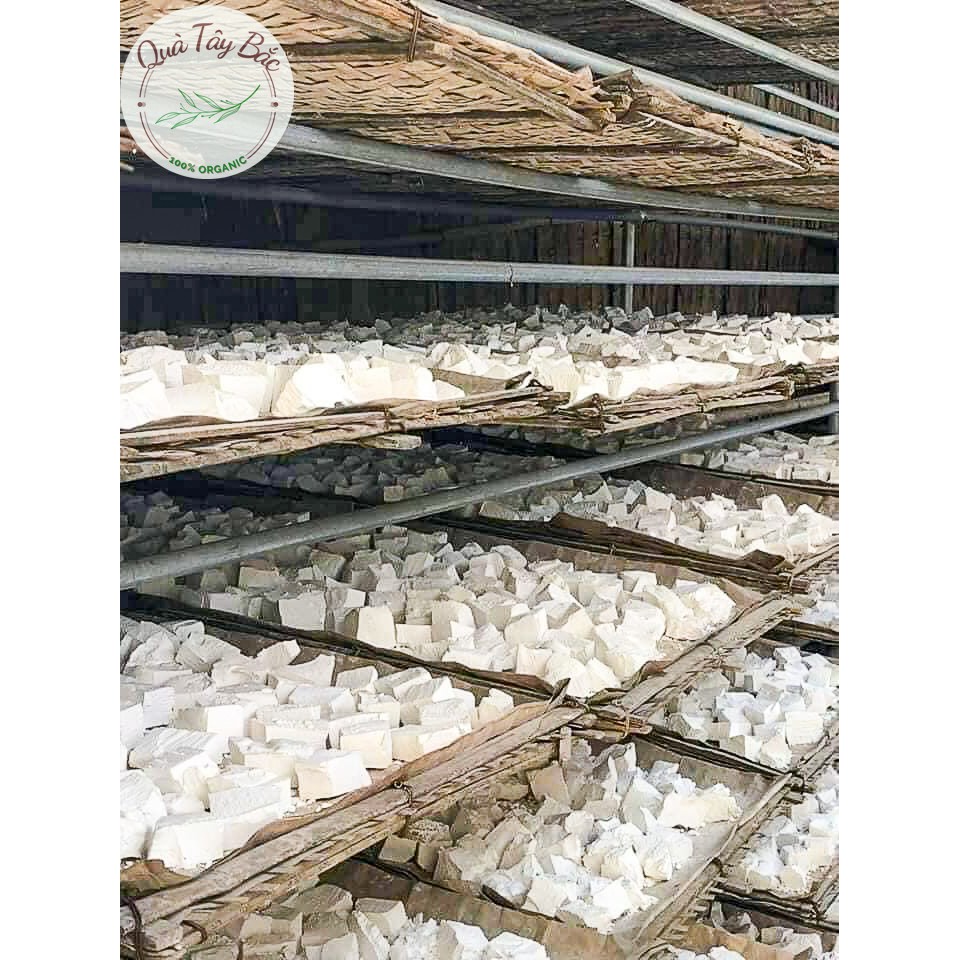 Bột sắn dây yên bái nguyên chất nhà làm chuẩn sạch- thơm- ngon 1kg
