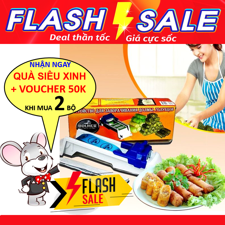 Dụng cụ cuốn chả giò, chả nem, bò lá lốp, bắp cải cuộn thịt đa năng, tiện ích (hàng Việt Nam XK cao cấp loại 1)