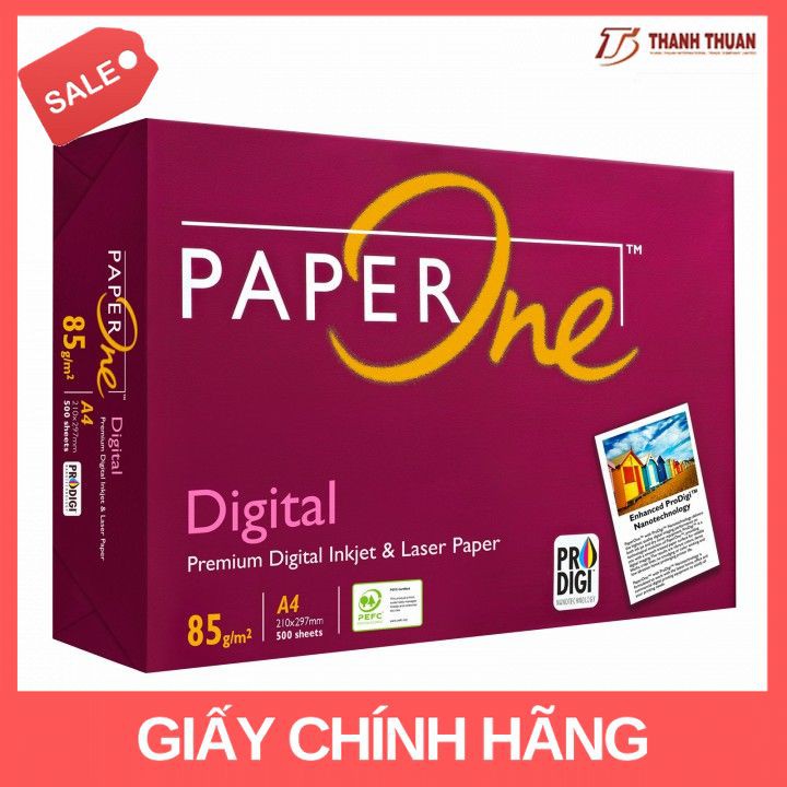 Giấy a4 paperone 100 gsm