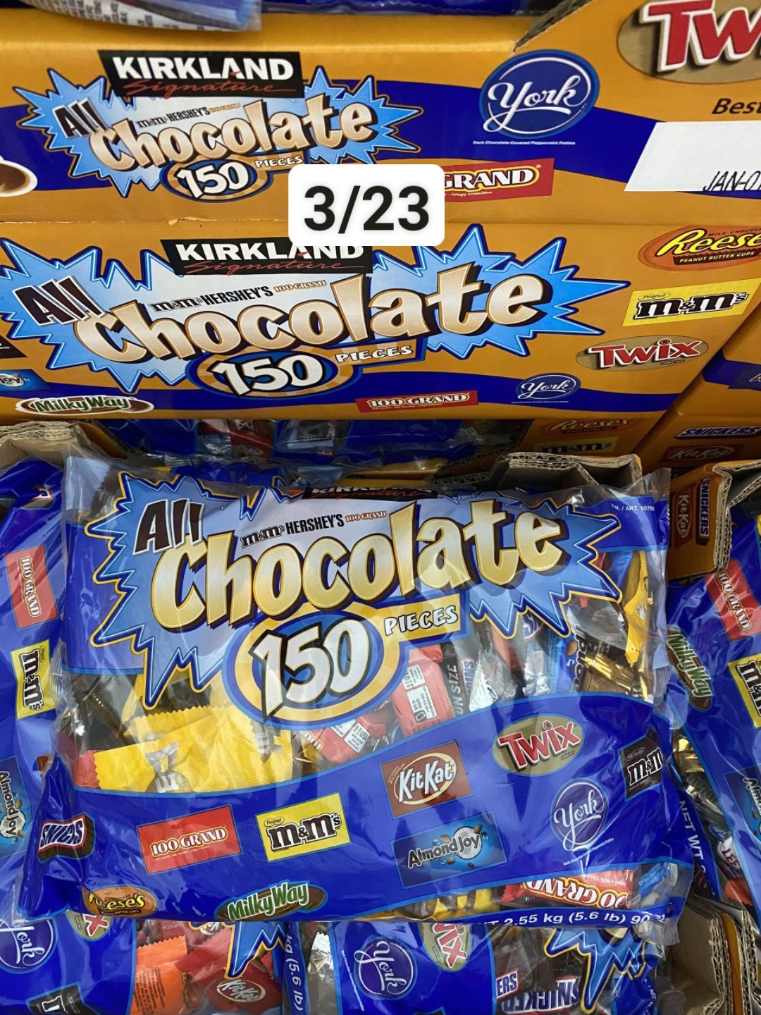 Kẹo All Chocolate 150 Pieces Kirkland Signature