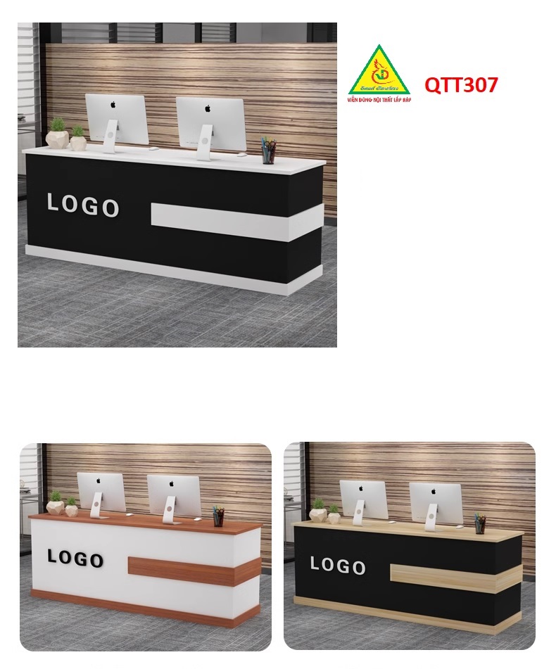 QUẦY LỄ TÂN, QUẦY TIẾP TÂN, QUẦY TÍNH TIỀN, QUẦY THU NGÂN QTT307A