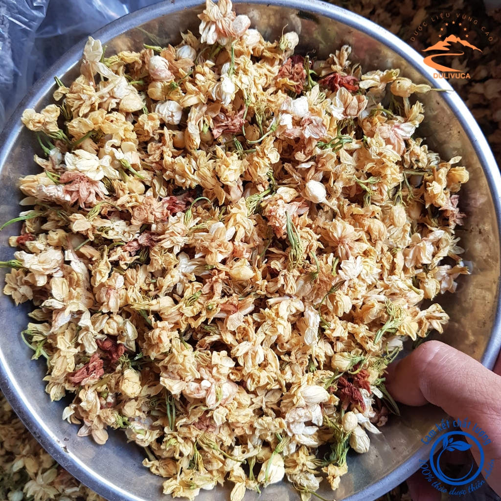 Trà hoa nhài khô sấy lạnh loại 1 thượng hạng 1kg. Hoa nhài ta pha trà chanh, trà tắc, trà sữa
