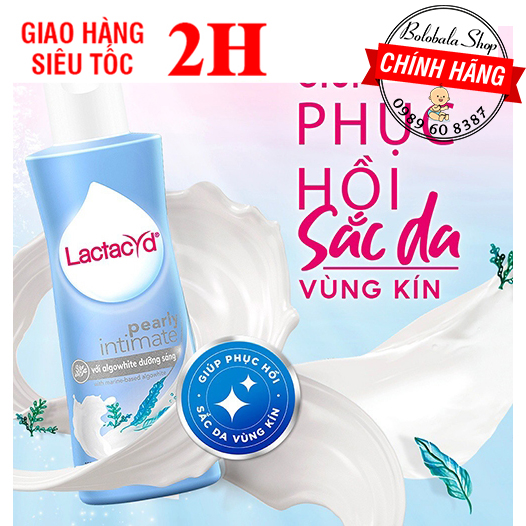 Dung Dịch Vệ Sinh Phụ nữ Lactacyd Pearly intimate 60ml/ 150ml