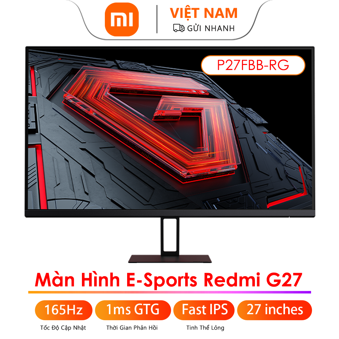 Màn hình thể thao điện tử Xiaomi Redmi 27 inch G27 Fast IPS 165Hz Tốc độ