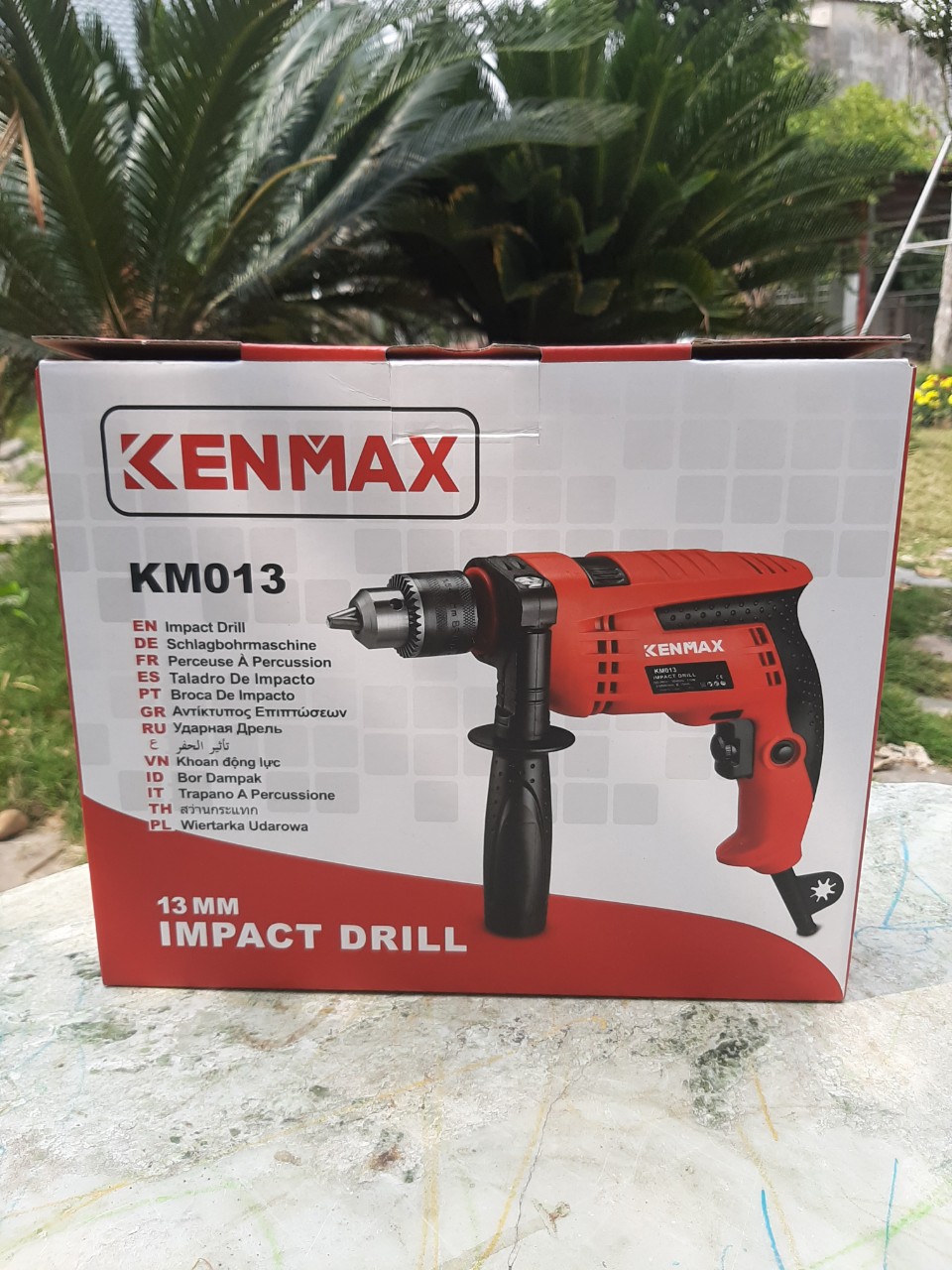 Máy Khoan 13 ly Km013 Kenmax chiến công trình