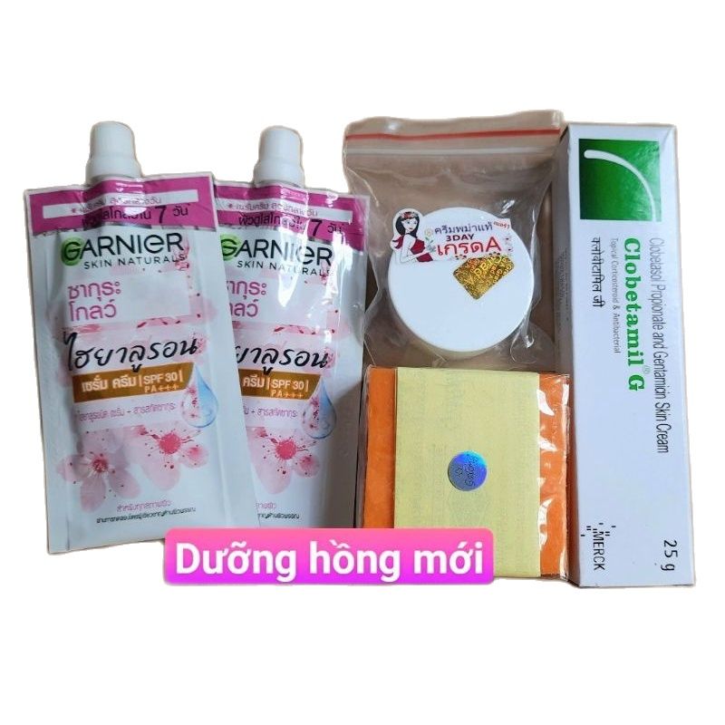 [Chính hãng] Bộ Hết nám Clobetamil G - Túi zip (Có bán tách lẻ từng sản phẩm - Đọc kỹ phẩn loại)