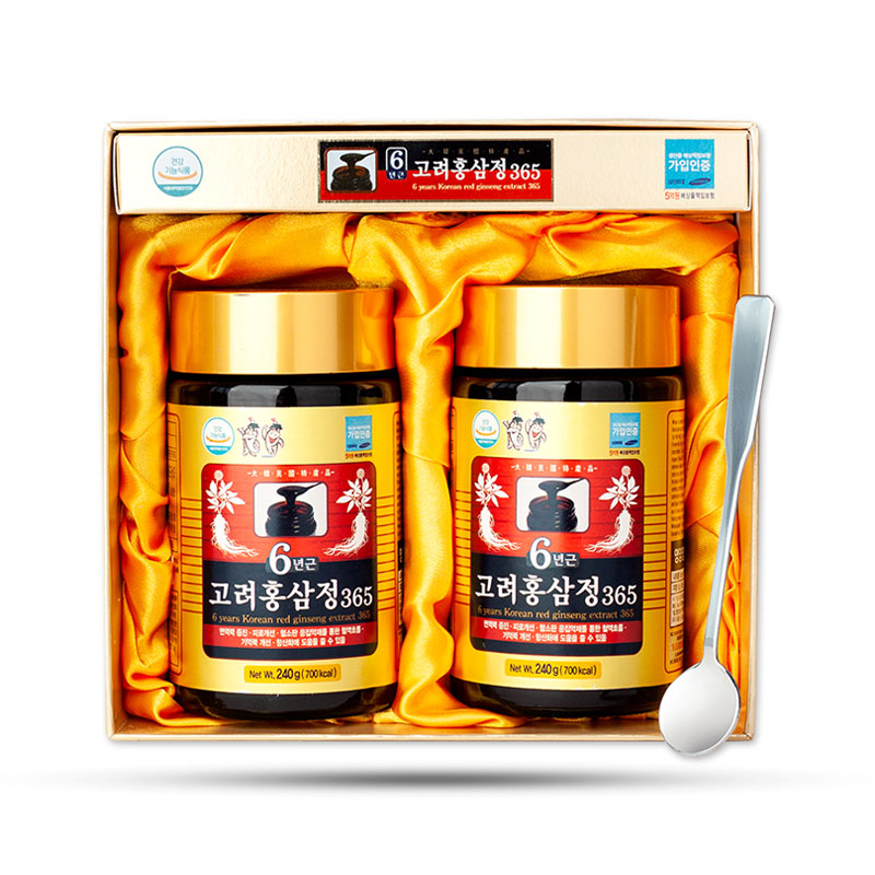 Cao hồng sâm 365 hàn quốc hộp 2 lọ x 240gr