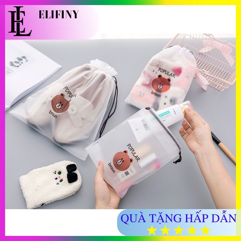 Túi Rút Dây Đa Năng Đựng Đồ Du Lịch Mỹ Phẩm Và Đồ Dùng Cá Nhân Chống Thấm Nước Chống Bụi Cao Cấp Tiện Dụng