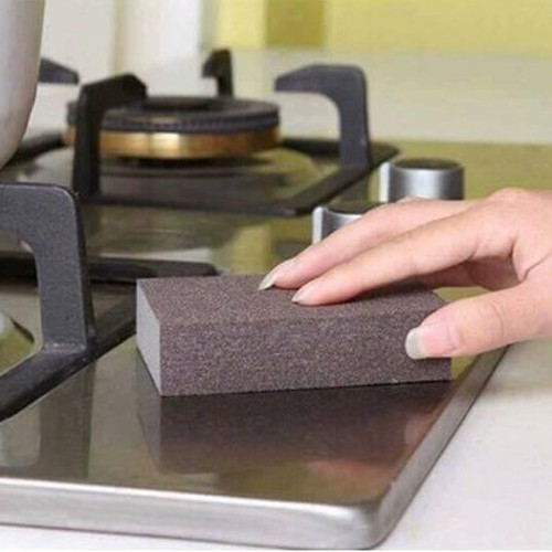 Miếng Cọ Xoong Nồi Nano Nhà Bếp Đa Năng Từ Công Nghệ Bọt Biển Mặt Nhám Cát Siêu Sạch