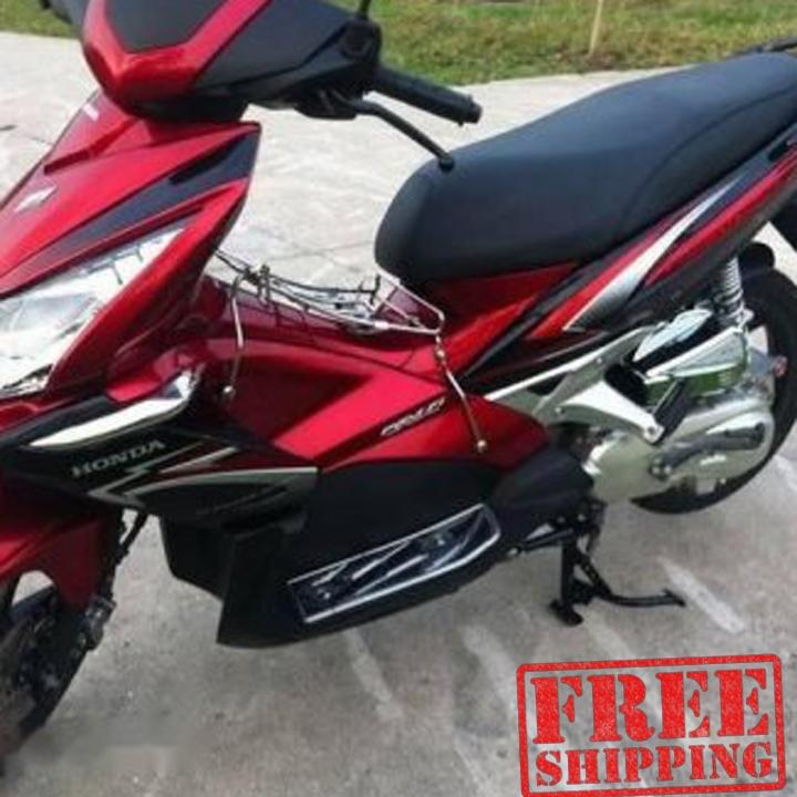 [MIỄM SHIP] Bộ tem 3 lớp xe Airblade THÁI đời 2008-2009 - màu XÁM ĐỎ, đồ phụ tùng xe máy giá rẻ