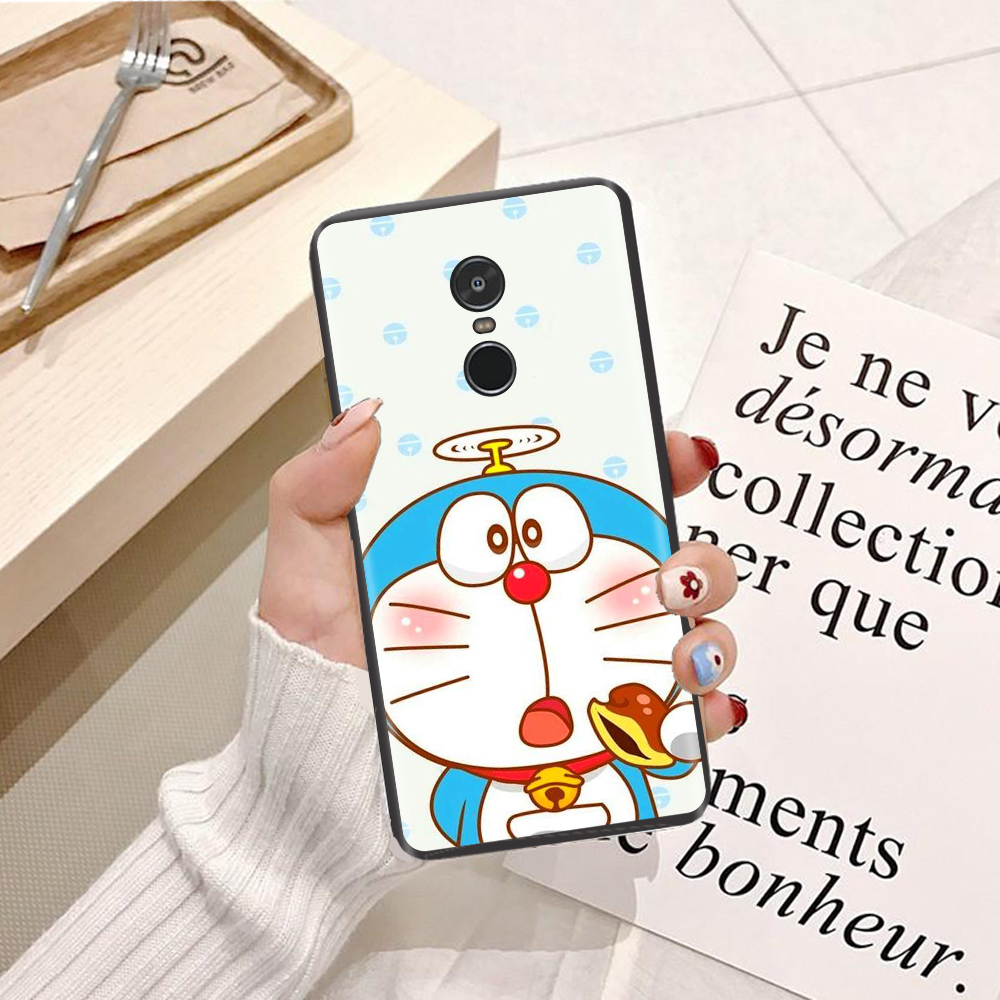[HCM]Ốp lưng điện thoại Xiaomi Redmi 7A / Redmi Note 4 / Redmi Note 4X / Redmi Note 5 Pro / Redmi Note 5A / Redmi Note 5A Prime viền dẻo TPU BST Doremon Dễ Thương
