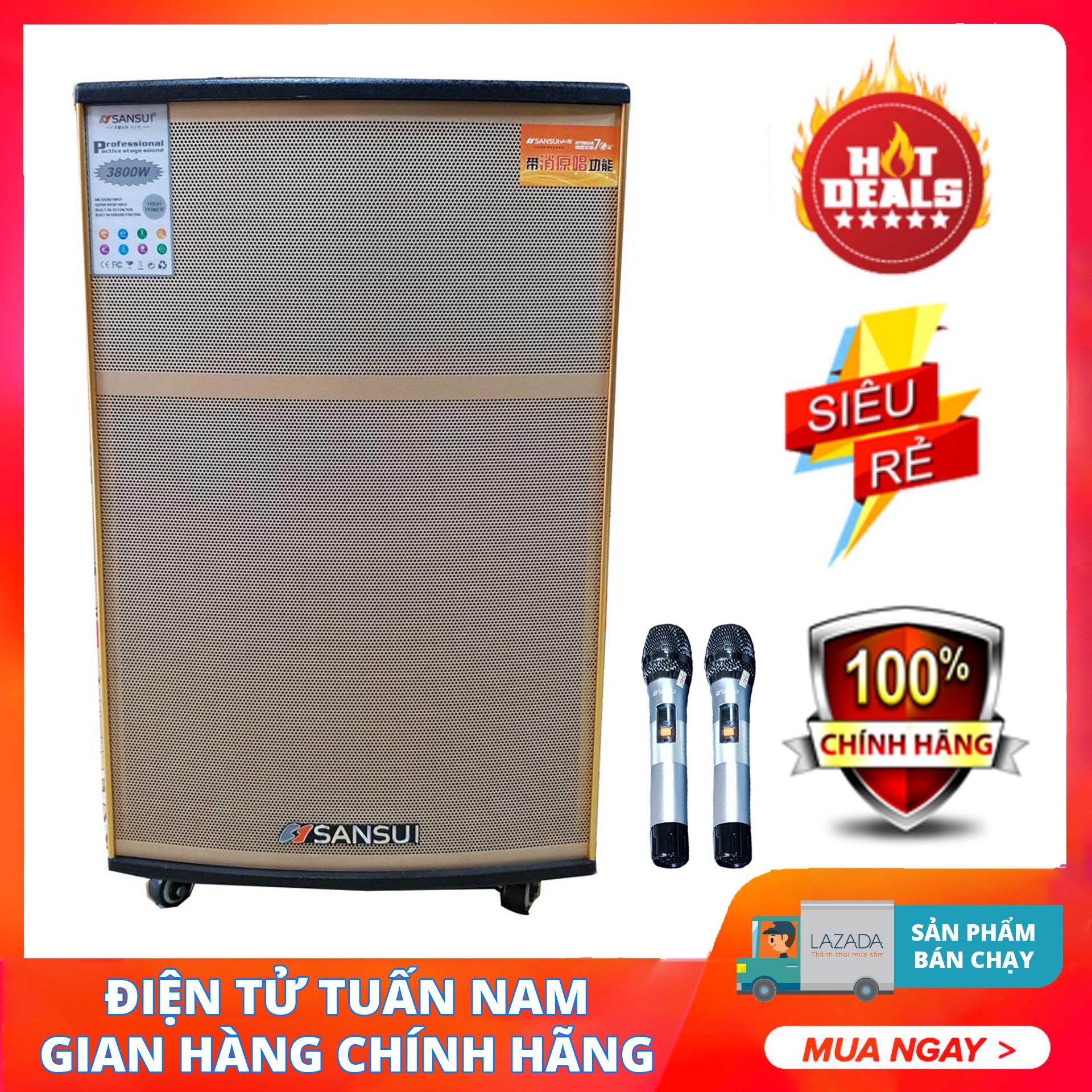 Loa kéo di động sansui sa4-15 - model mới nhất 2018