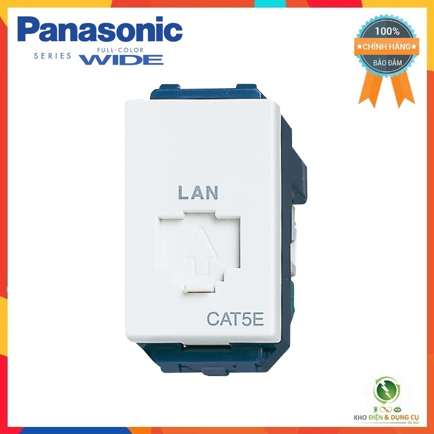 Ổ cắm data panasonic cat5 wev2488sw - cat6 wev24886sw dòng wide