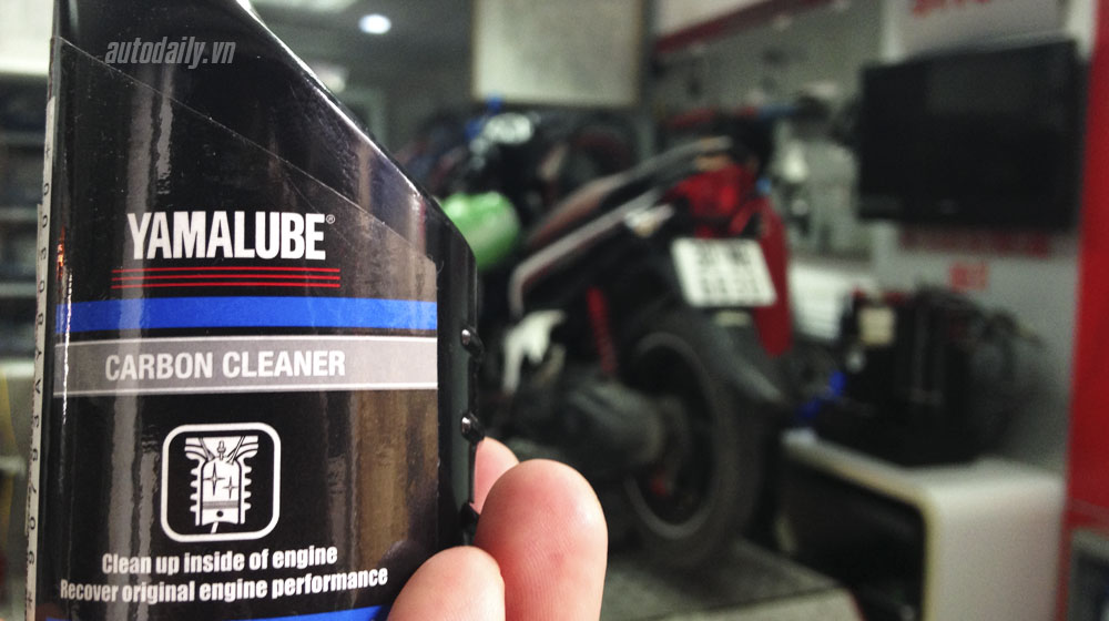DUNG DỊCH TẨY CẶN CARBON YAMAHA 75ml - CARBON CLEANER