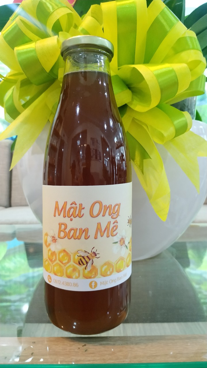 MẬT ONG HOA CÀ PHÊ BUÔN MÊ NGUYÊN CHẤT CHAI THỦY TINH 500 ml