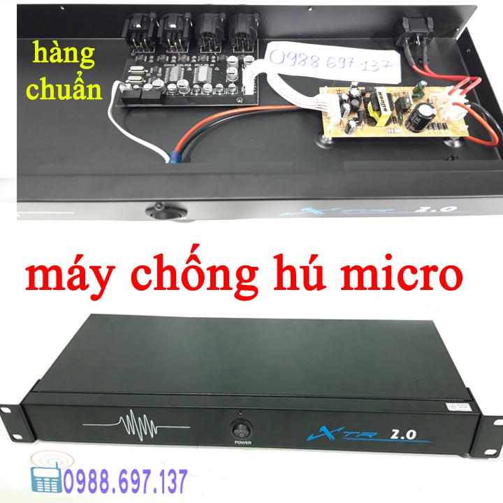 Máy chống hú micro feed back xtr 2.0 + tặng dây canon
