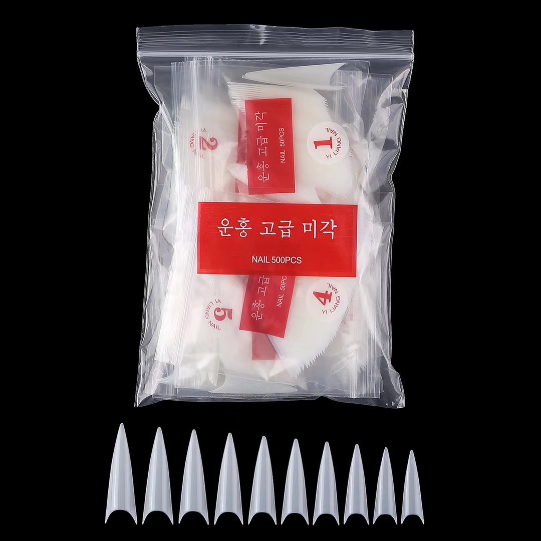 Móng nối tip Hàn Quốc ,from nhọn - Mini Nails