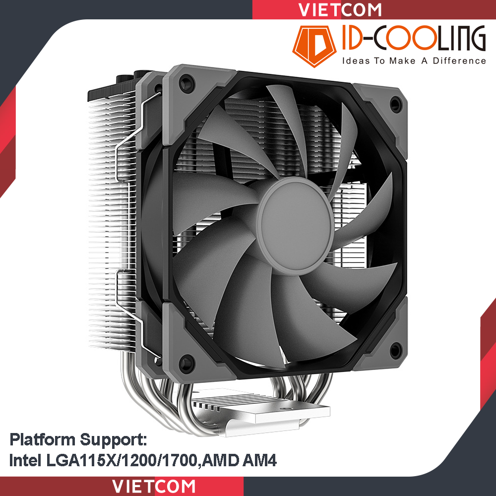 Tản nhiệt khí, tản nhiệt cpu idcooling se-30 & idcooling se-35 - tặng kèm keo tản nhiệt