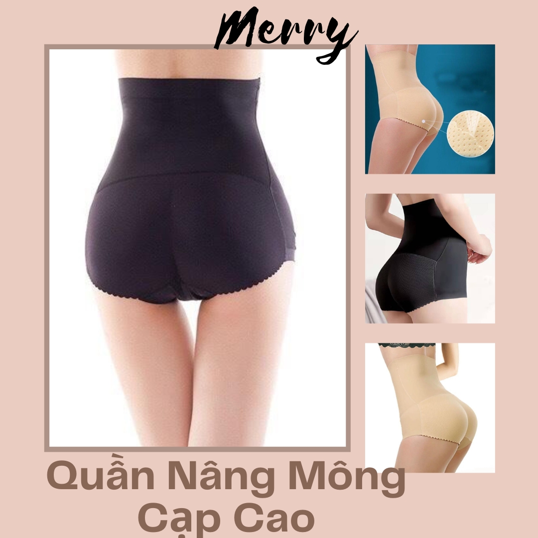 Quần Độn Mông - Nâng Mông - Quần Gen Nịt Bụng Cạp Cao Thon Gọn Mặc Đồ Body ( Loại 1 )