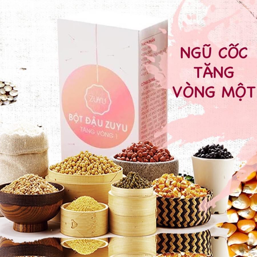 Bột đậu Zuyu tăng vòng 1 chính hãng