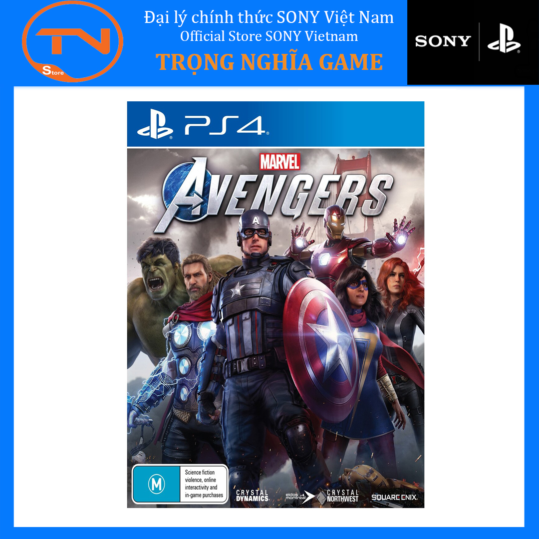 Đĩa PS4 - Marvel Avengers