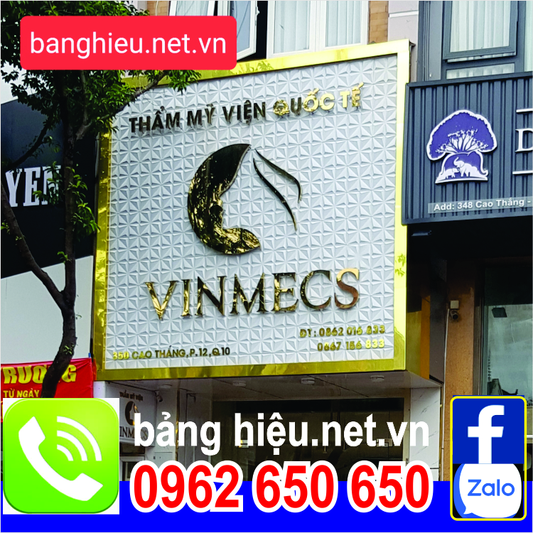 Bảng Hiệu HCM - Bảng Hiệu Alu chữ Nổi - Nhận tư vấn thi công sửa chữa làm bảng hiệu - báo giá nhanh - tới nơi làm đúng tiến độ