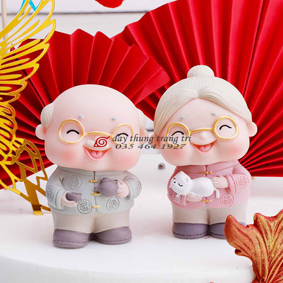 Tiểu cảnh, Đôi ông bà hạnh phúc❤️, terrarium, tiểu cảnh mini, mô hình làm sen đá, làm handmade, decor
