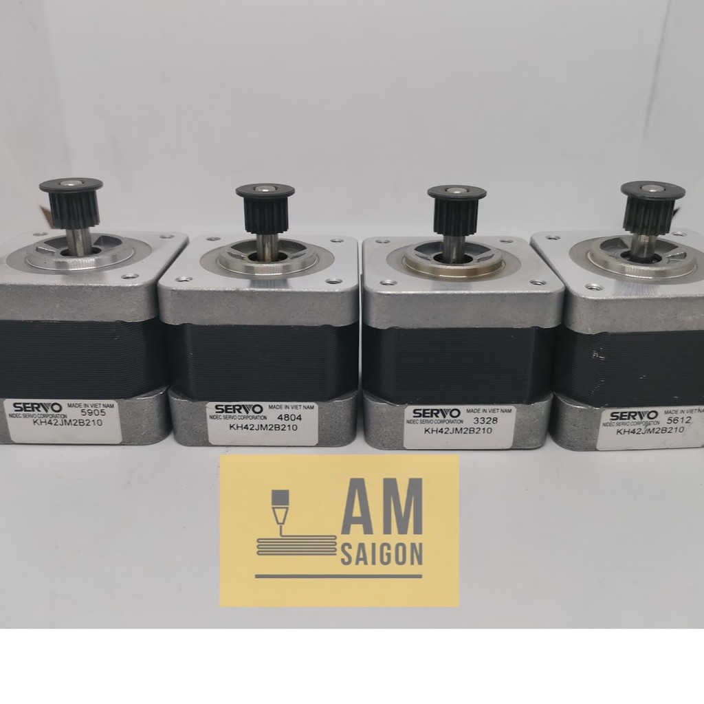 Động cơ bước 42 - step motor 42x38mm hàng nidec servo đẹp likenew
