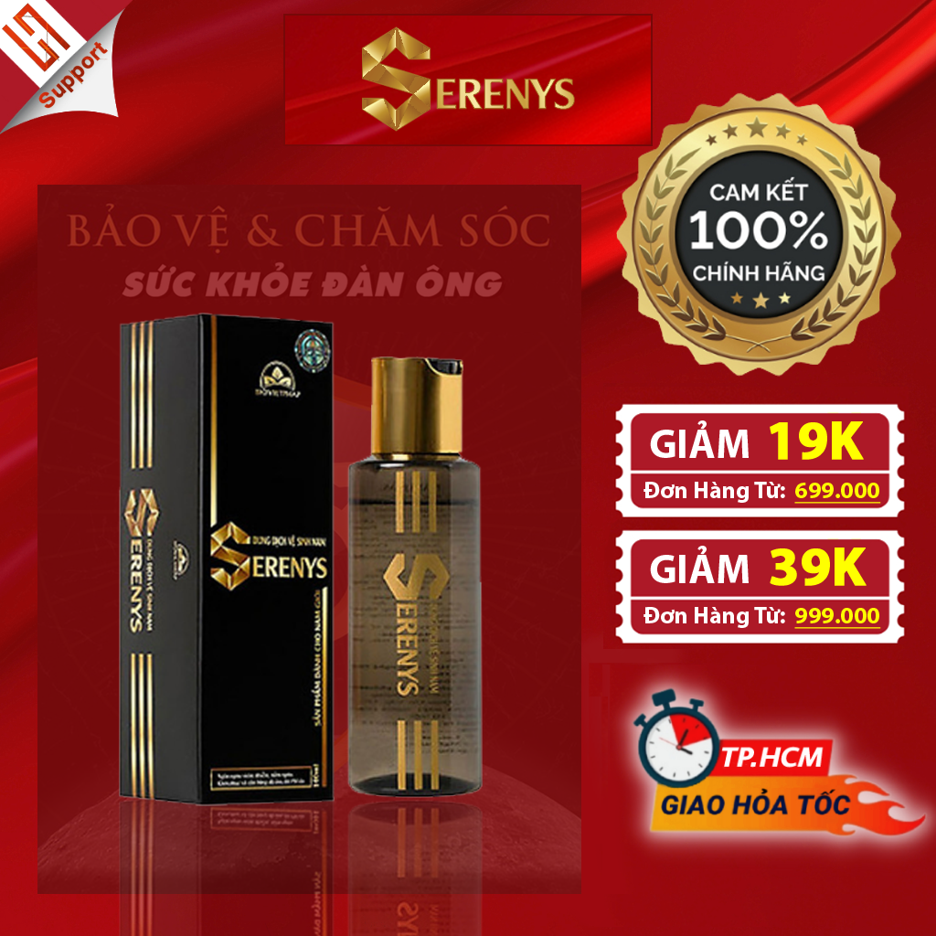 Dung dịch vệ sinh nam Serenys Classic - Hỗ Trợ Khử Mùi, Ngăn Ngừa Viêm Nhiễm Vùng Kín Cho Nam