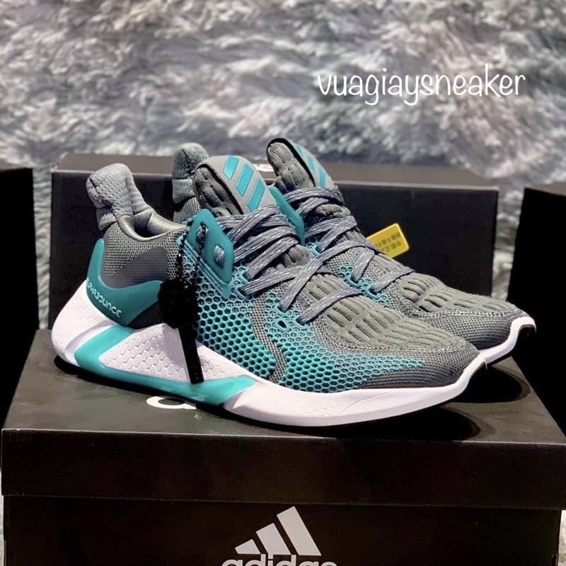 Giày thể thao sneaker alpha bounce 2020 xanh xám