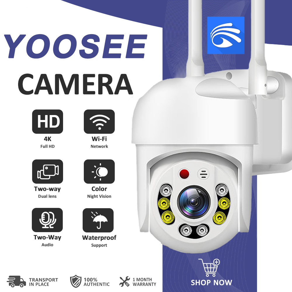 Camera Yoosee Wifi Camera Ptz 2.0Mpx Xoay 360 độ Theo dõi hồng ngoại tầm nhìn ban đêmBảo hành 12 tháng