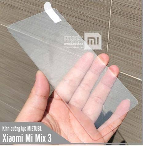 Kính cường lực Glass dành cho Xiaomi Mimix 3
