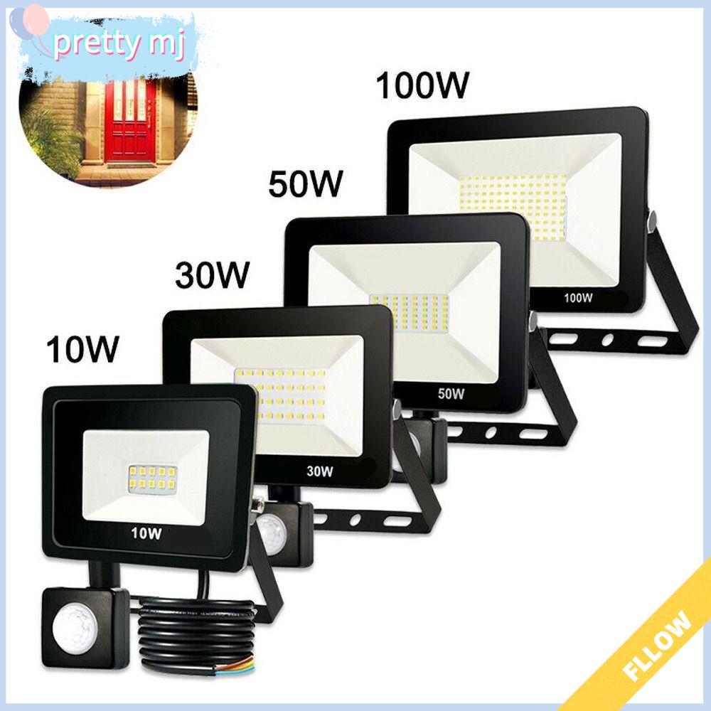 PRETTY MJ LED Đèn đường Chiếu sáng máy chiếu Chiếu sáng sân vườn Đèn rọi Đèn pha Phản xạ Đèn tường