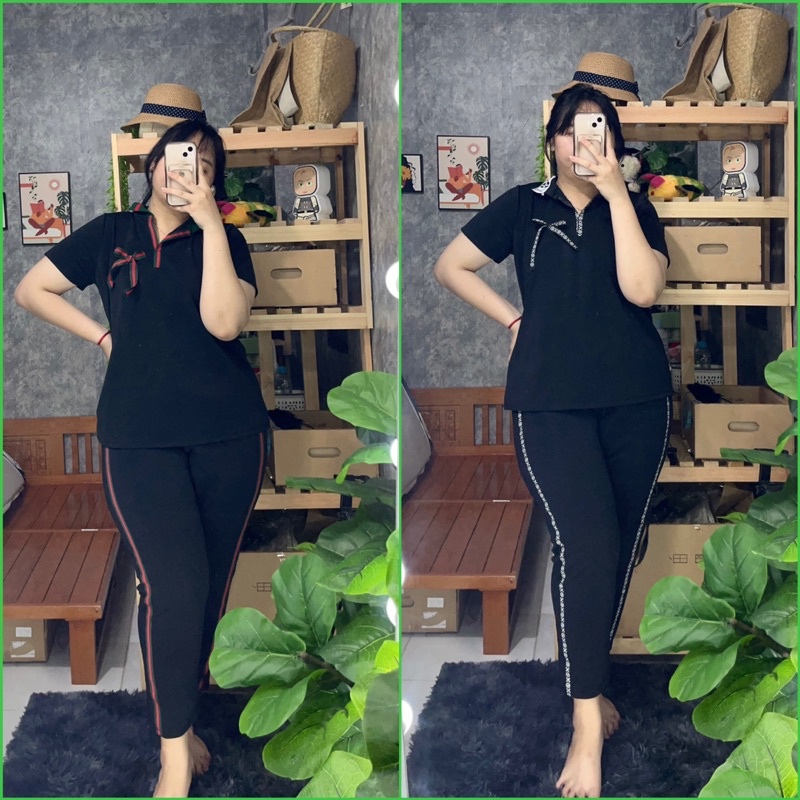 Bộ cổ trụ đính nơ bigsize 67kg đến 95kg