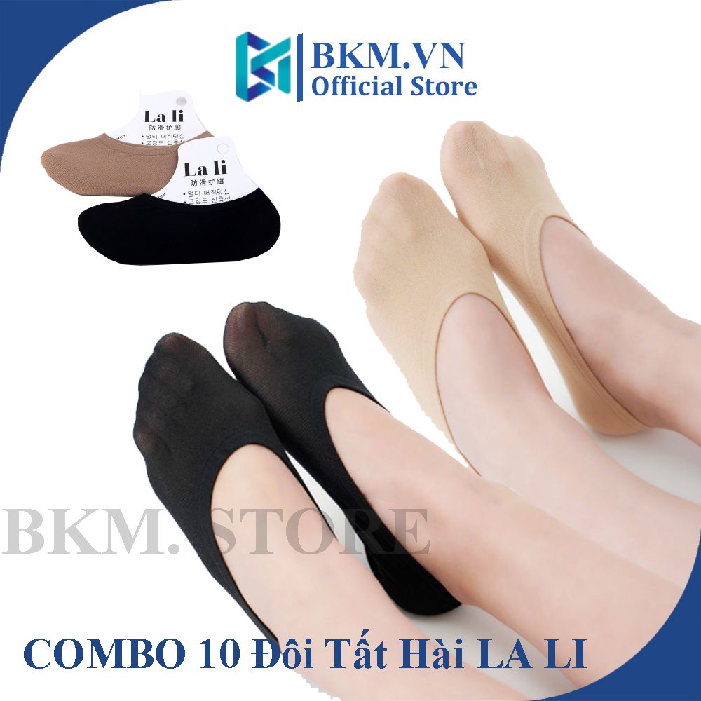 Combo 10 đôi tất nữ hài lali hàn quốc, tất lười