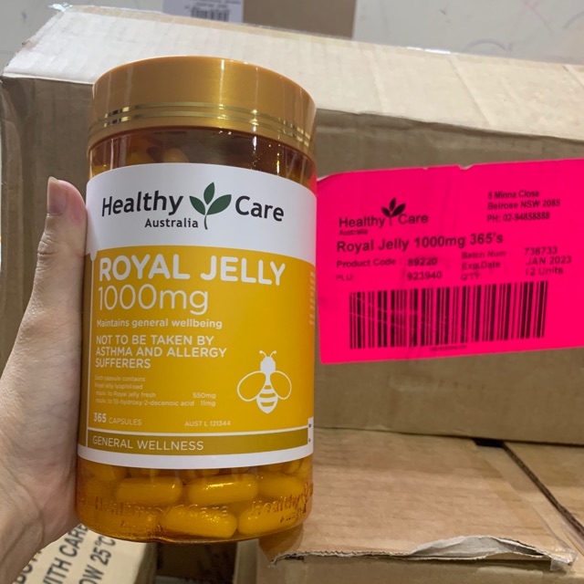Sữa ong chúa Úc Healthy Care Royal Jelly 100, sản phẩm đa dạng, cam kết đúng như mô tả, đảm bảo chất lượng cho sản phẩm và an toàn cho sức khỏe người sử dụng