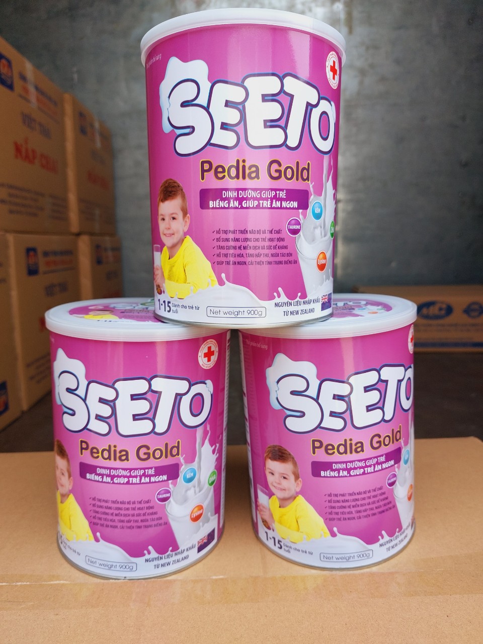 Sữa non SEETO Pedia Gold giúp bé ăn ngon, ngủ ngon, tăng sức khỏe