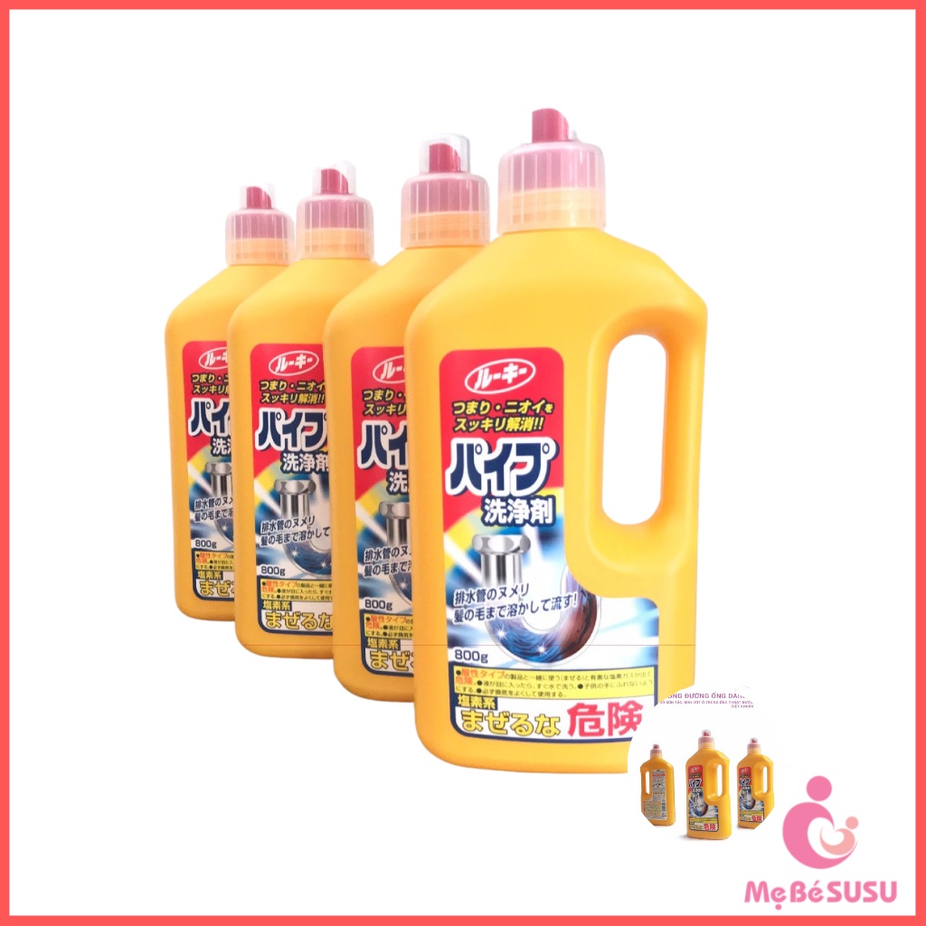 Nước thông tắc bồn rửa cống thoát nước nhật bản 800g nhật bản