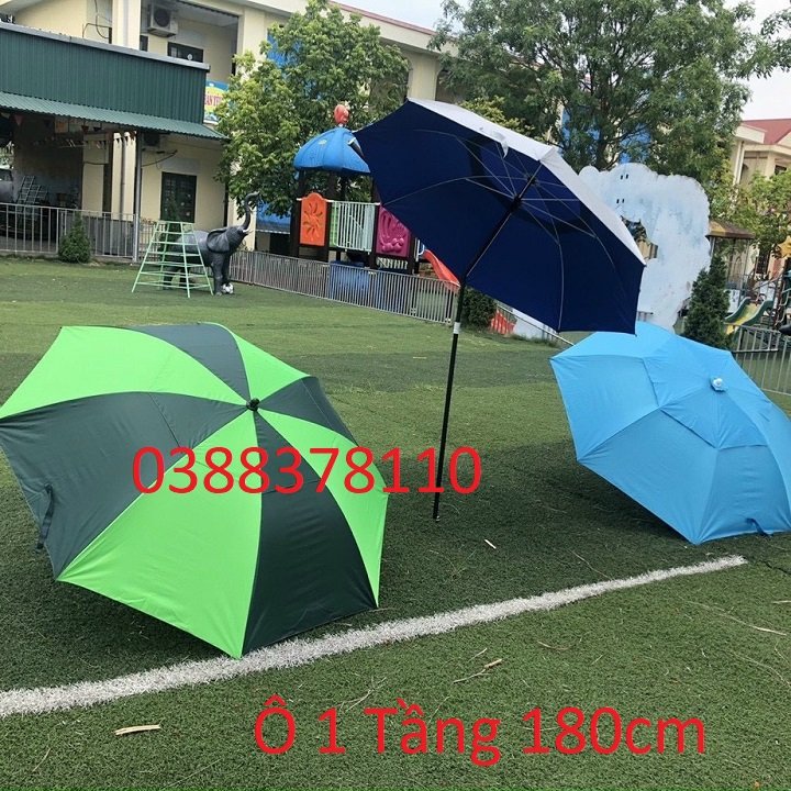 Ô dù che nắng, che mưa 1 tầng đường kính 180cm