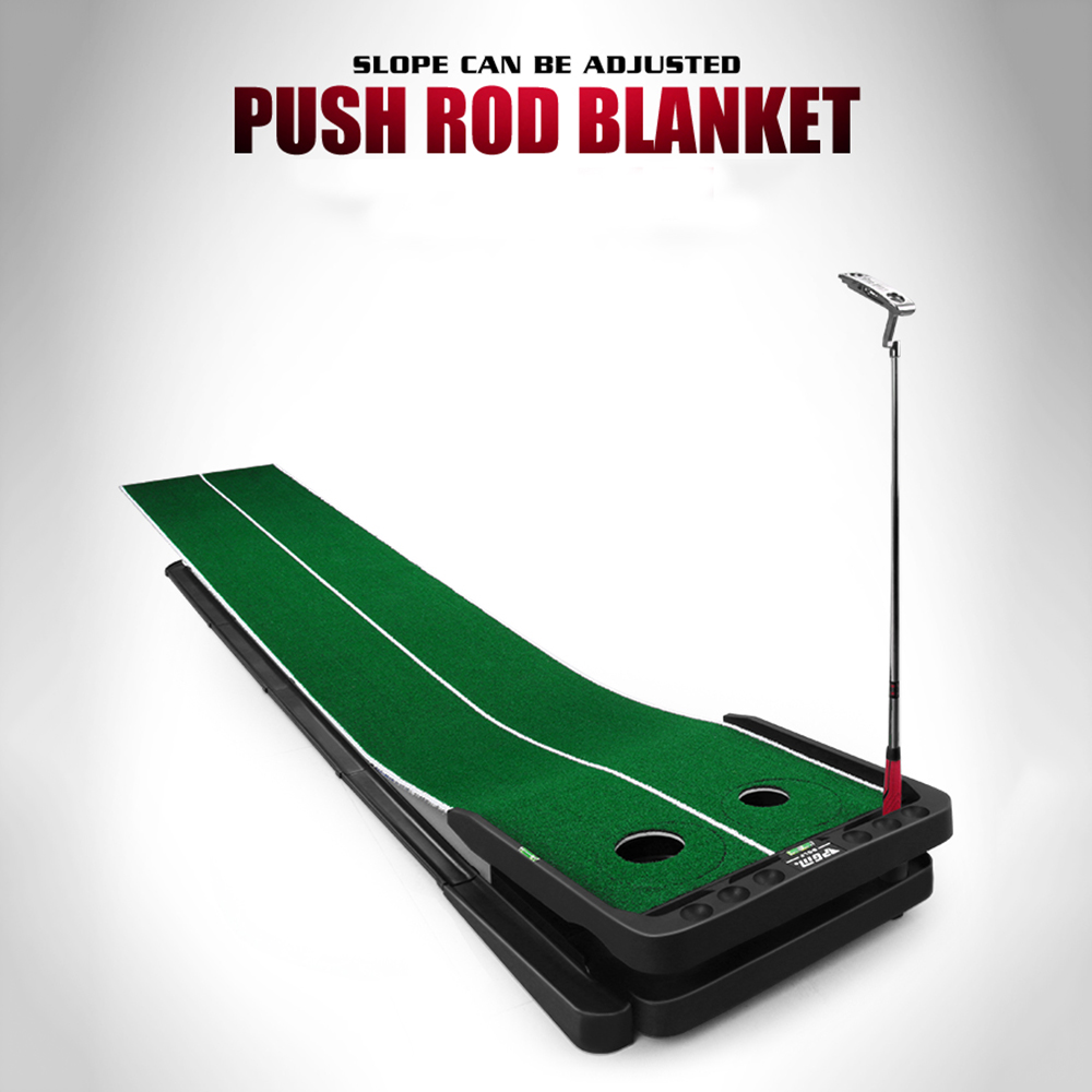 Thảm tập putting 360 tl010 pgm adjustable slope putting trainer