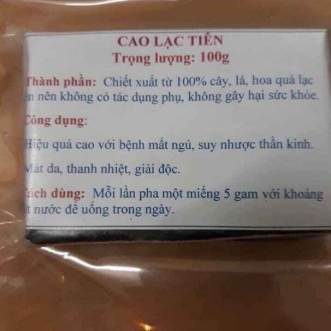 Sỉ toàn quốc 100g cao lạc tiên