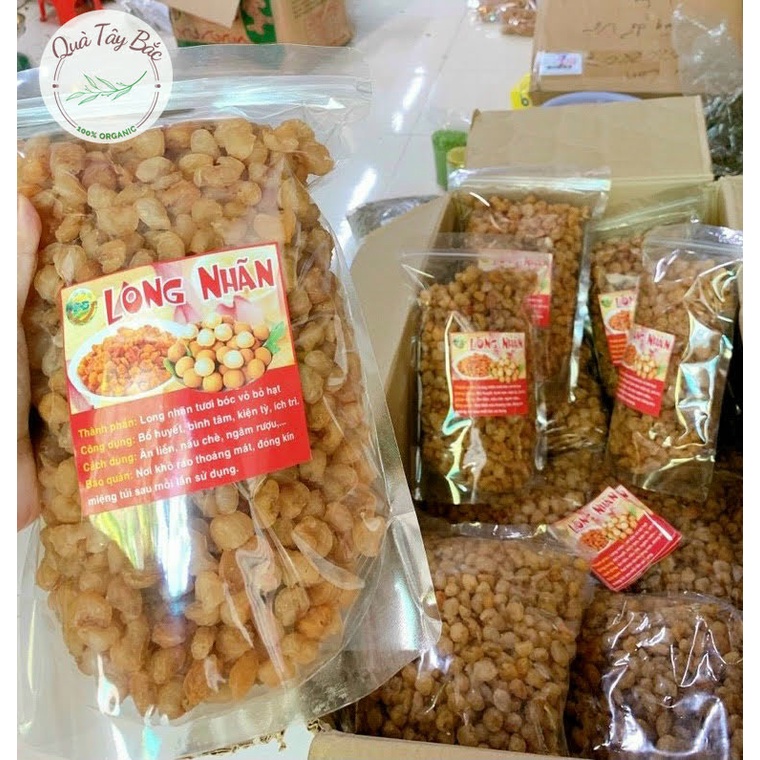 Long nhãn, Cơm nhãn lồng Hưng Yên sấy khô loại đặc biệt 500g