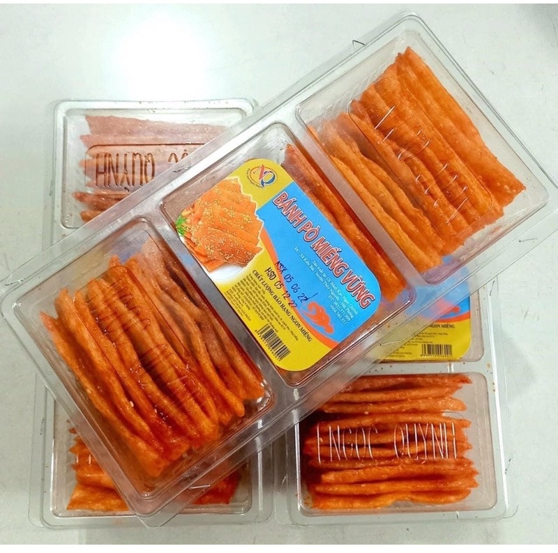 Bánh pò miếng vừng, quẩy hộp và xiên vừng Ngọc Quỳnh Phát