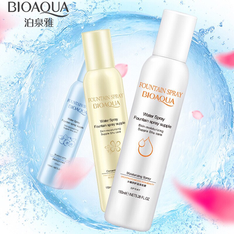 Xịt khoáng dưỡng ẩm Bioaqua150ml