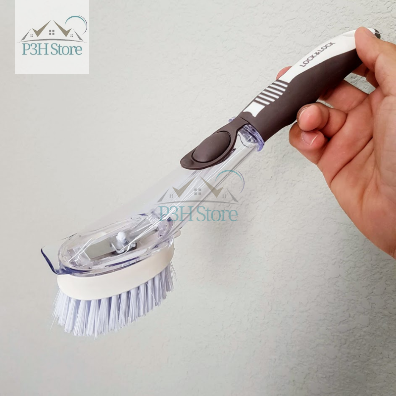 Bàn chải vệ sinh cọ rửa đa năng kèm bình xịt Lock&Lock ETM129