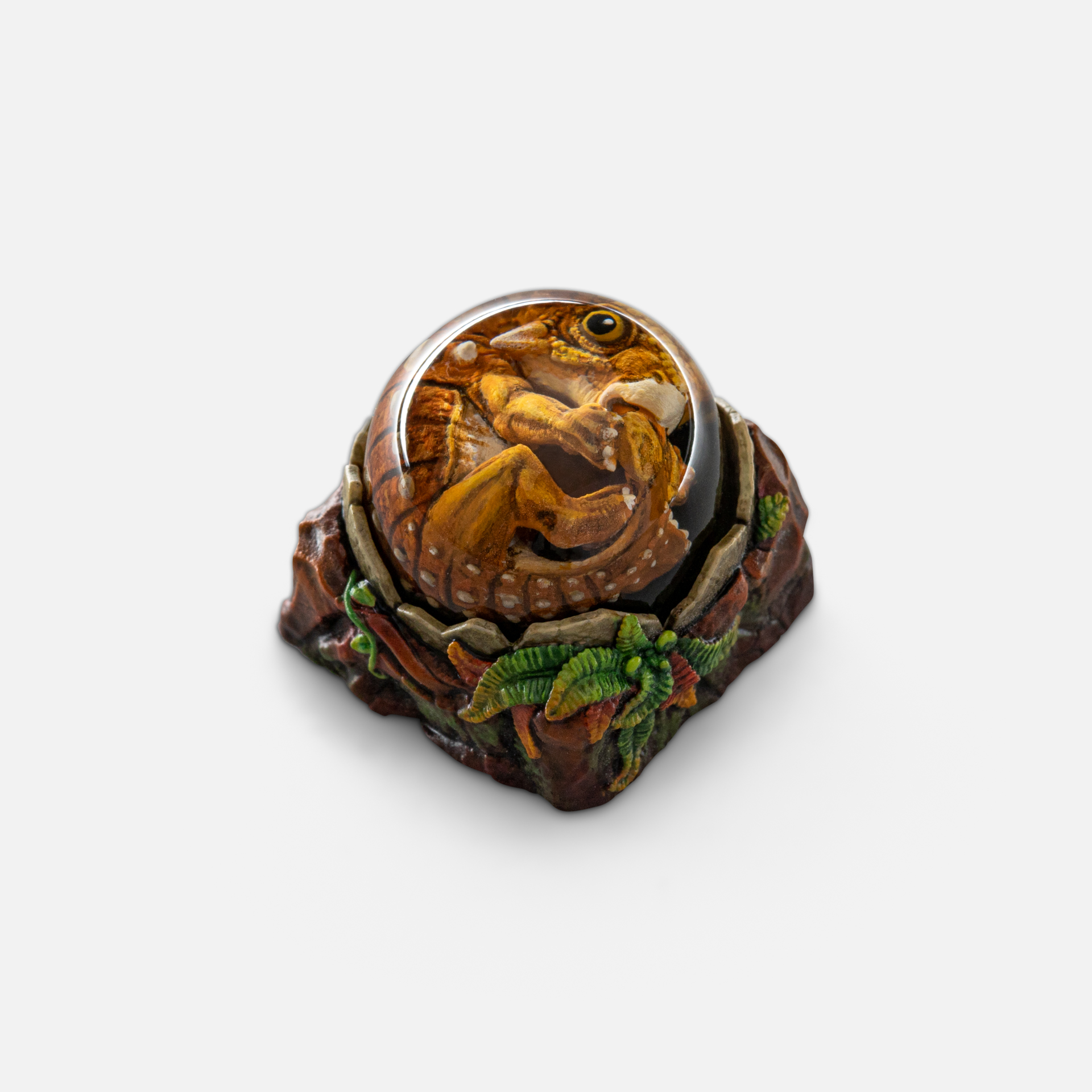 Keycap Artisan bàn phím cơ Dwarf Factory - Keycasaurus - Loại Nút SAR1