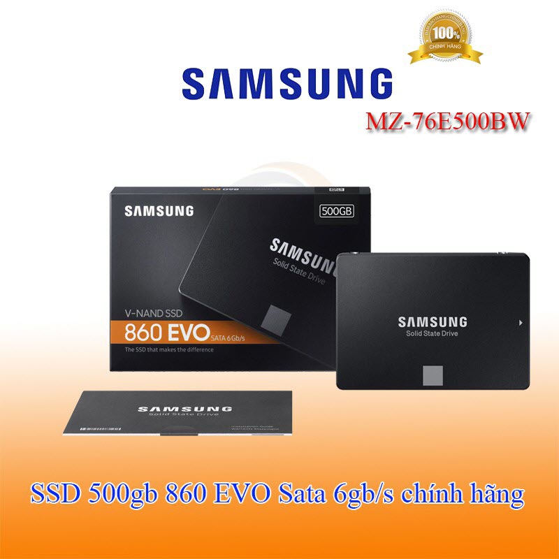 Ổ cứng gắn trong ssd samsung 860 evo 500gb