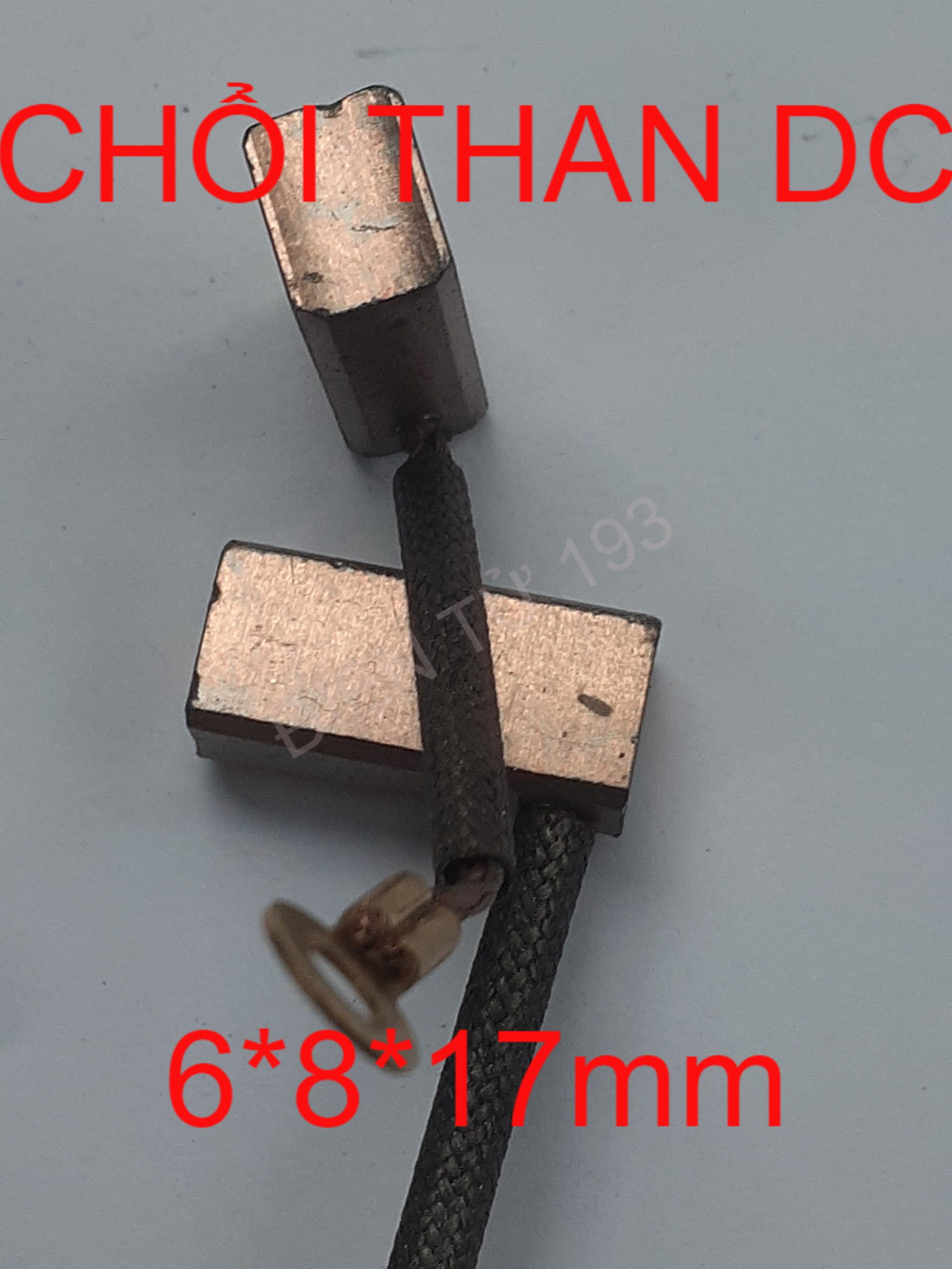 Bộ 2 chổi than dc 6x8x17mm